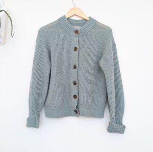 Xs Everlane Super Soft Alpaca Blend Knit Cardigan